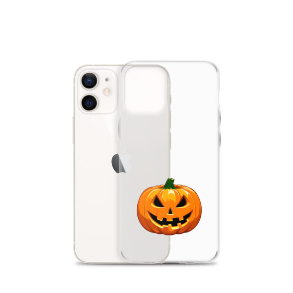 Spooky Pumpkin Clear Case for iPhone® - Image 9