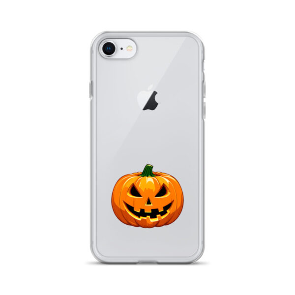 Spooky Pumpkin Clear Case for iPhone®