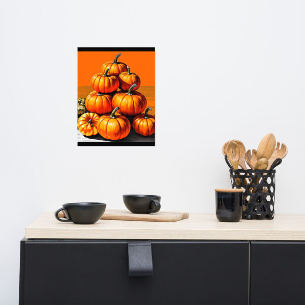 Fall Pumpkins 1 Poster - Image 3
