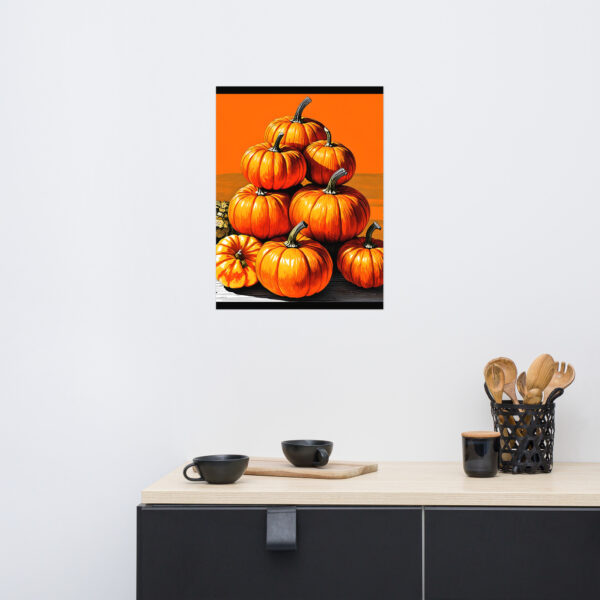 Fall Pumpkins 1 Poster