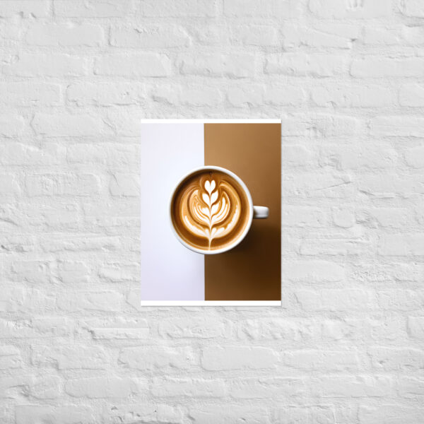 Latte Art 1 Poster