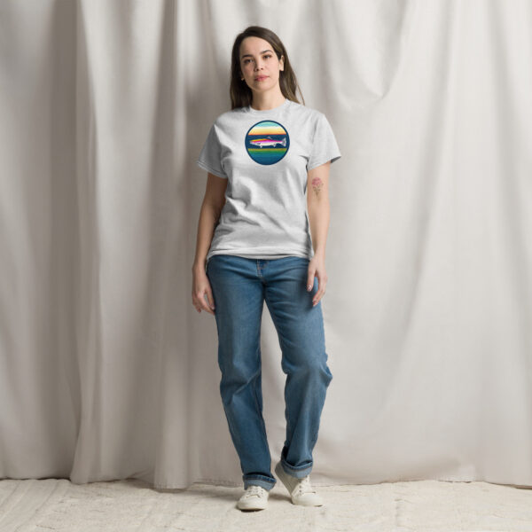 Rainbow Trout 1 Unisex classic tee - Image 14