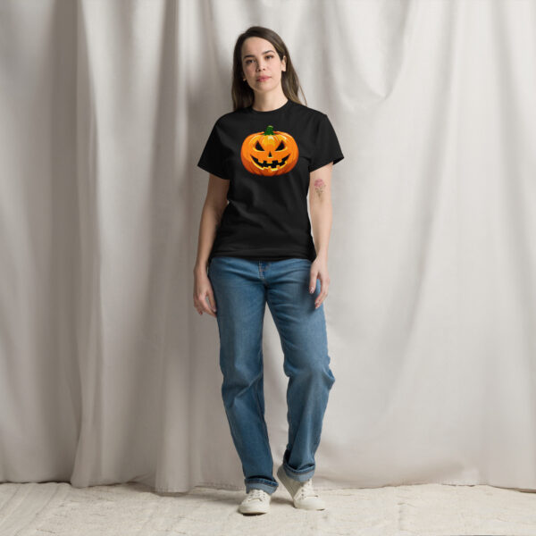 Spooky Pumpkin Unisex classic tee - Image 2