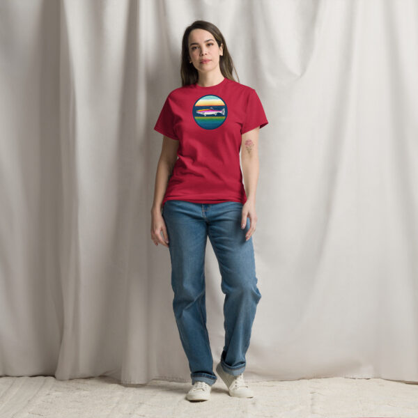 Rainbow Trout 1 Unisex classic tee - Image 6