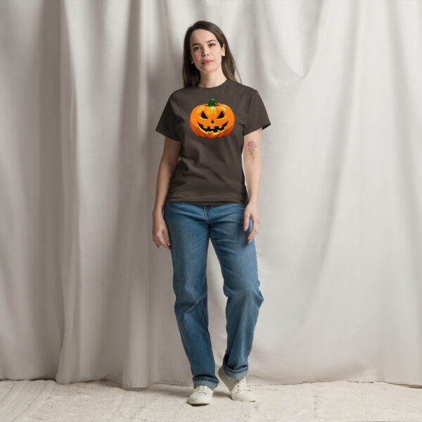 Spooky Pumpkin Unisex classic tee - Image 3
