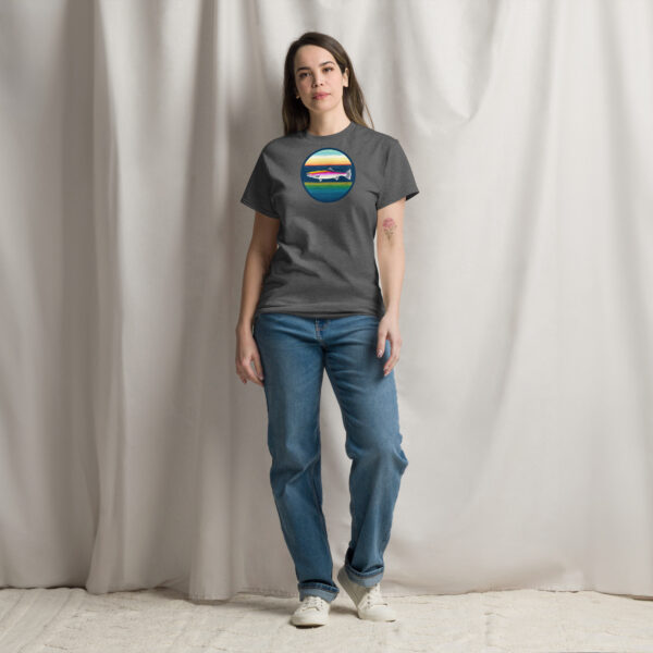 Rainbow Trout 1 Unisex classic tee - Image 8