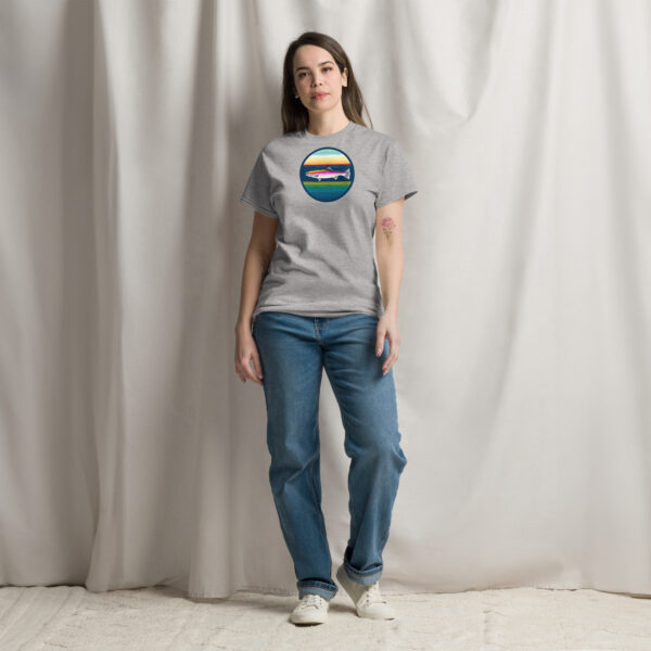 Rainbow Trout 1 Unisex classic tee - Image 13