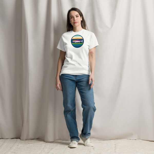 Rainbow Trout 1 Unisex classic tee - Image 15