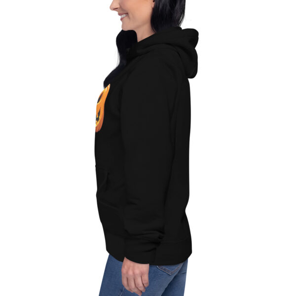 Spooky Pumpkin Unisex Hoodie - Image 4