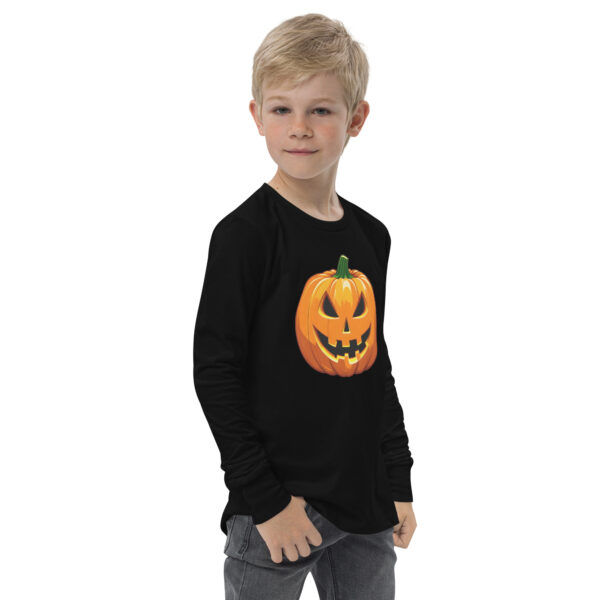 Spooky Pumpkin Youth long sleeve tee
