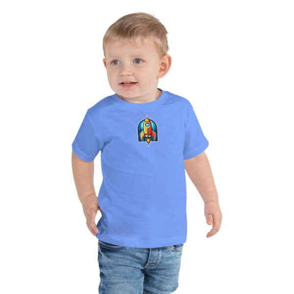 Rocketship 2 - Toddler Short Sleeve Tee - Image 2