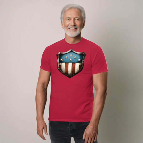 American Shield 1 - Unisex classic tee - Image 6