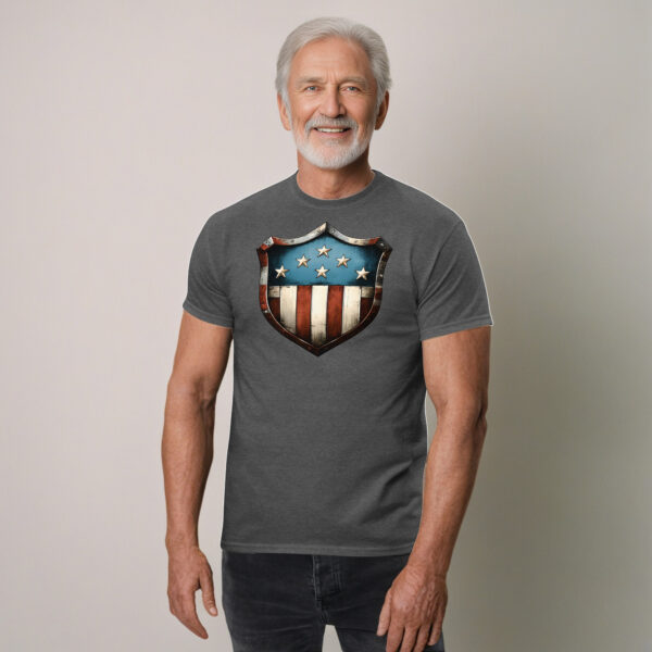 American Shield 1 - Unisex classic tee - Image 8