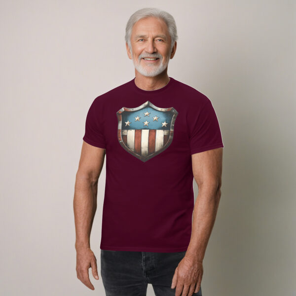 American Shield 1 - Unisex classic tee - Image 2