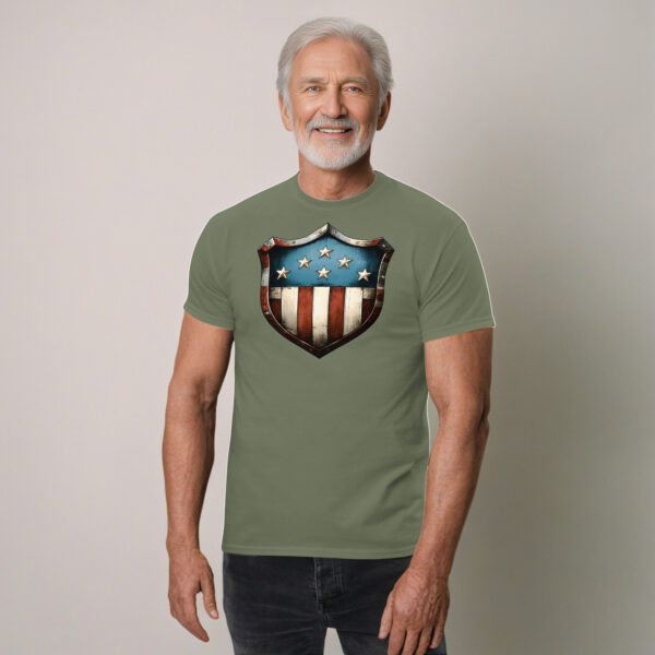American Shield 1 - Unisex classic tee - Image 10