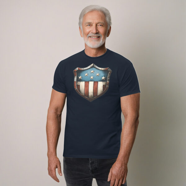 American Shield 1 - Unisex classic tee - Image 3