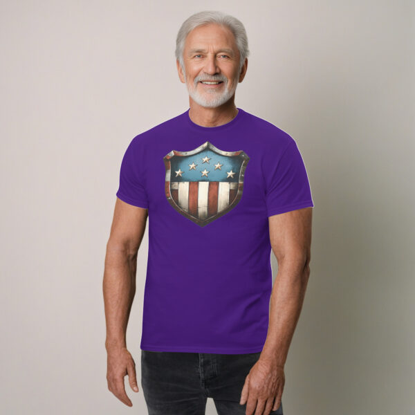 American Shield 1 - Unisex classic tee - Image 4
