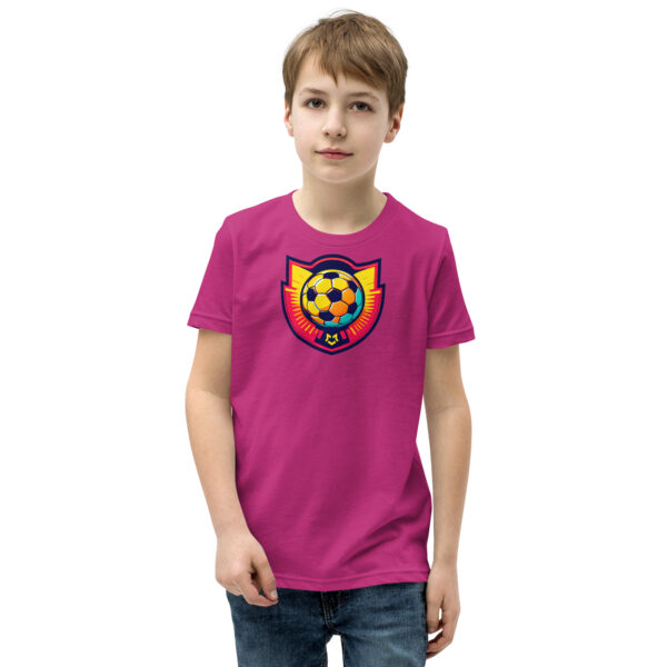 Soccer Ball 2 - Youth Short Sleeve T-Shirt - Image 22