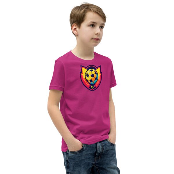 Soccer Ball 2 - Youth Short Sleeve T-Shirt - Image 23
