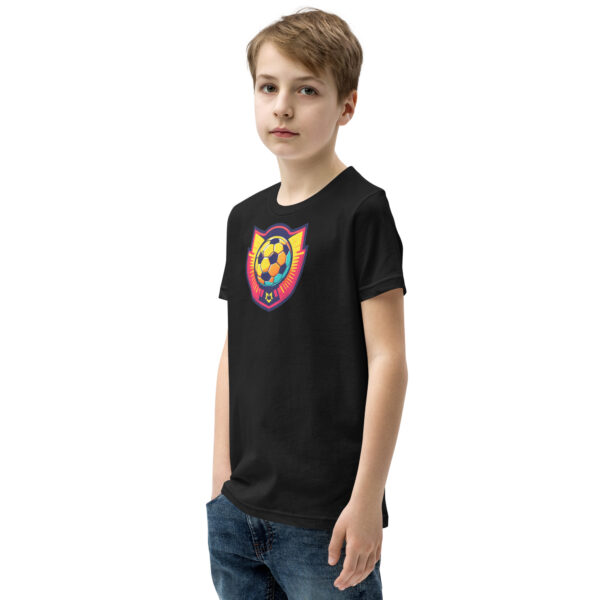 Soccer Ball 2 - Youth Short Sleeve T-Shirt - Image 4