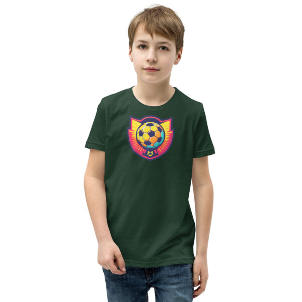 Soccer Ball 2 - Youth Short Sleeve T-Shirt - Image 10