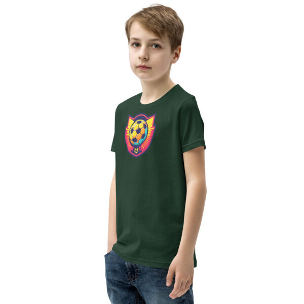 Soccer Ball 2 - Youth Short Sleeve T-Shirt - Image 12