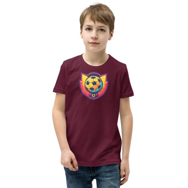 Soccer Ball 2 - Youth Short Sleeve T-Shirt - Image 7