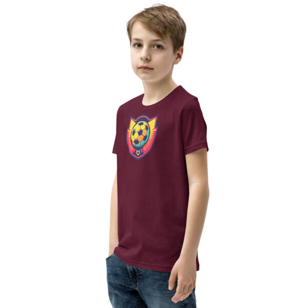 Soccer Ball 2 - Youth Short Sleeve T-Shirt - Image 9