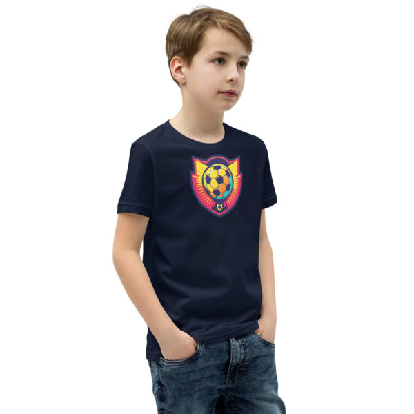 Soccer Ball 2 - Youth Short Sleeve T-Shirt - Image 5