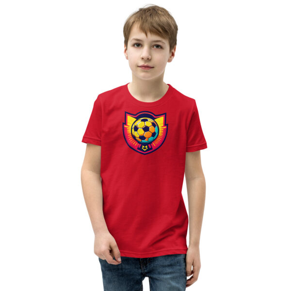 Soccer Ball 2 - Youth Short Sleeve T-Shirt - Image 13