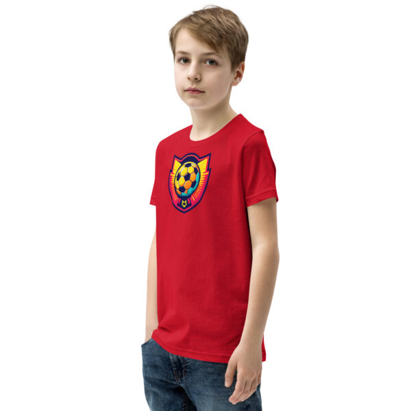 Soccer Ball 2 - Youth Short Sleeve T-Shirt - Image 15