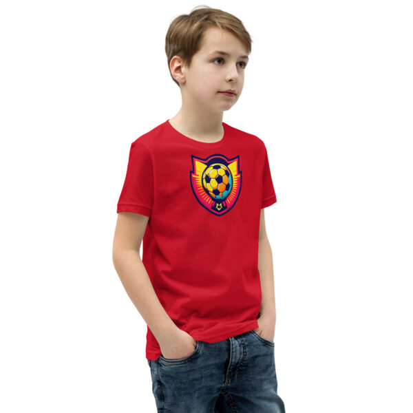 Soccer Ball 2 - Youth Short Sleeve T-Shirt - Image 14