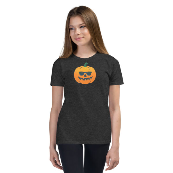 Cool Pumpkin - Youth Short Sleeve T-Shirt - Image 4