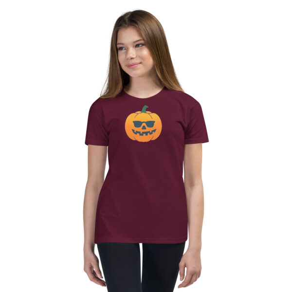 Cool Pumpkin - Youth Short Sleeve T-Shirt - Image 3