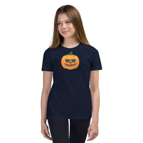 Cool Pumpkin - Youth Short Sleeve T-Shirt - Image 2